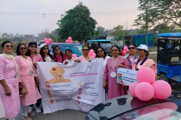 इनर व्हील क्लब ऑफ रांची साउथ ने महिलाओं की कार रैली निकाली, सर्वाइकल कैंसर जागरूकता पर जोर